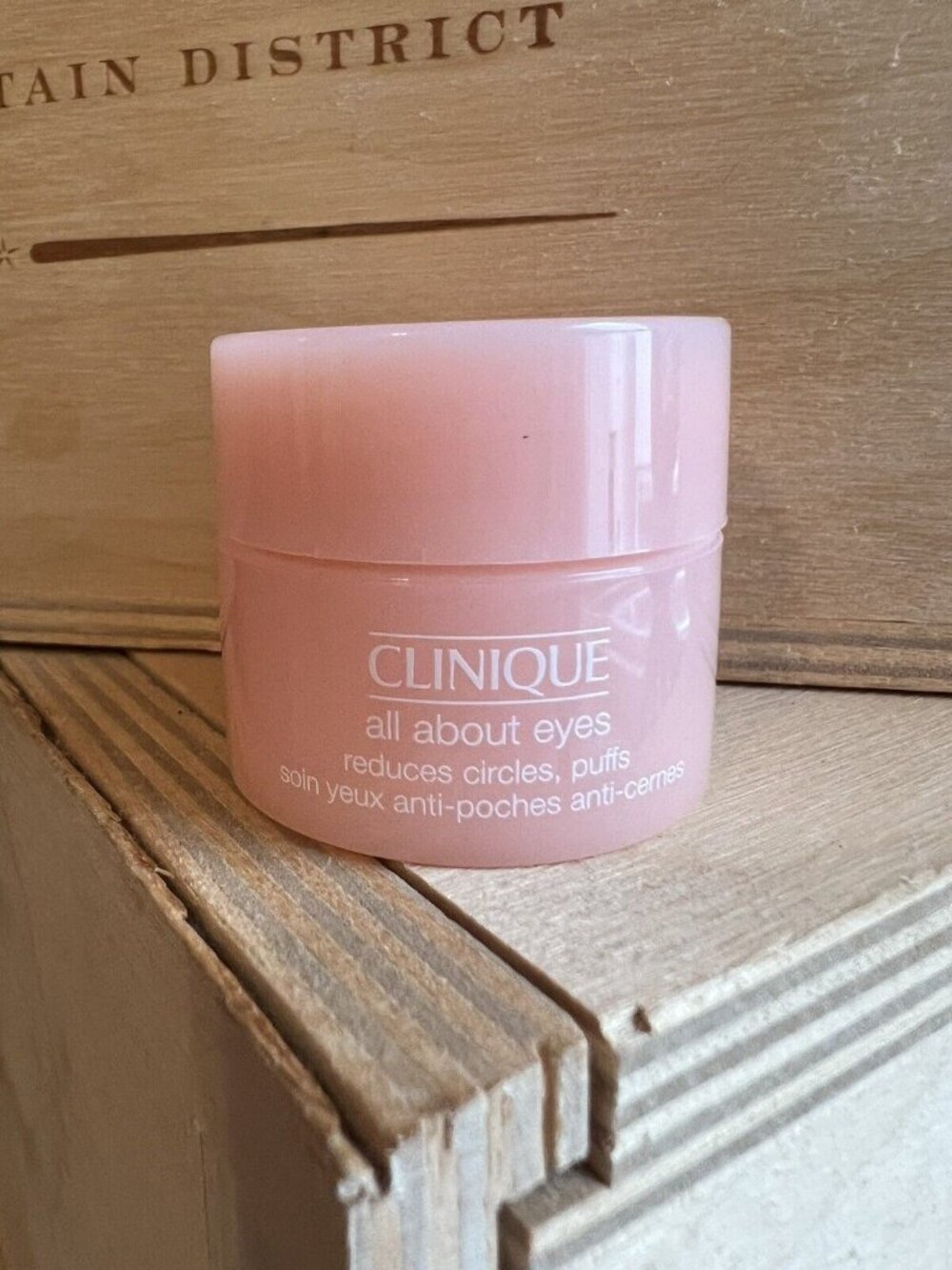 Clinique All About Eyes Reduces Circles Puffs Concentrated Gel Travel .17oz, 5ml